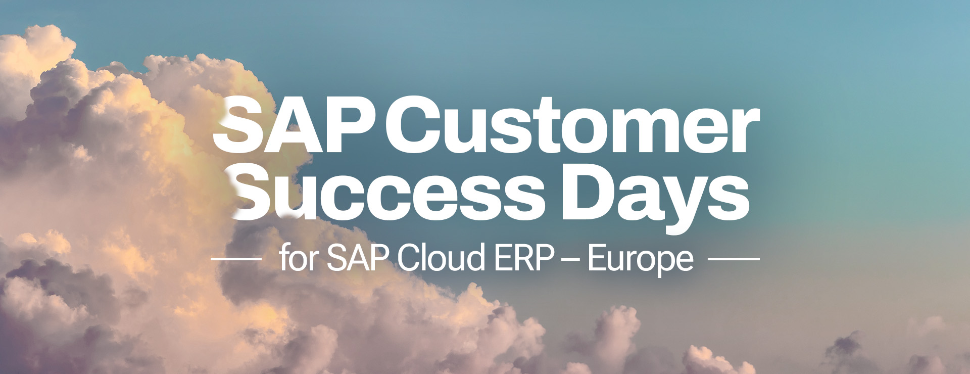 Sap Customer Success Day